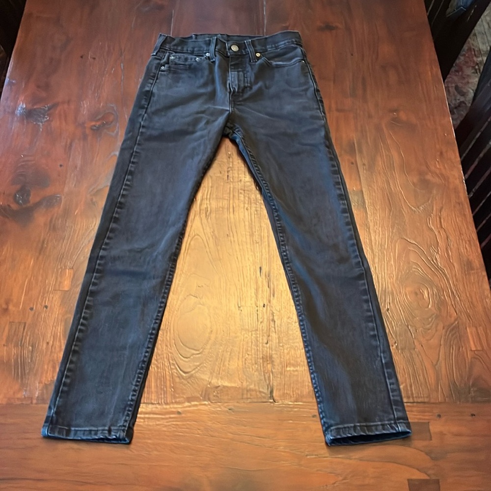 510 SKINNY FIT LEVI’S FLEX MEN'S JEANS Black Size Waist 29 Length 30